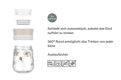 Mepal 360° Trinkbecher Mio 300 ml - Little Dutch - Forest friends Hot