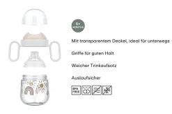 Mepal Auslaufsicherer Trinklernbecher Mio 200 ml - Little Dutch - Forest friends Clearance