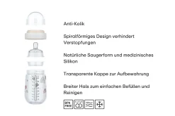Mepal Babyflasche Mio 240 ml - Forest friends Discount