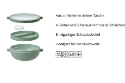 Mepal Basic Bento-Lunchbowl Vita - Vivid mauve Hot