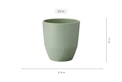 Mepal Becher Silueta 200 ml - Nordic white New