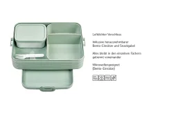 Mepal Bento Lunchbox Take a Break large - Vivid blue Best