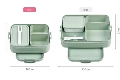 Mepal Bento Lunchbox Take a Break large - Nordic blue New