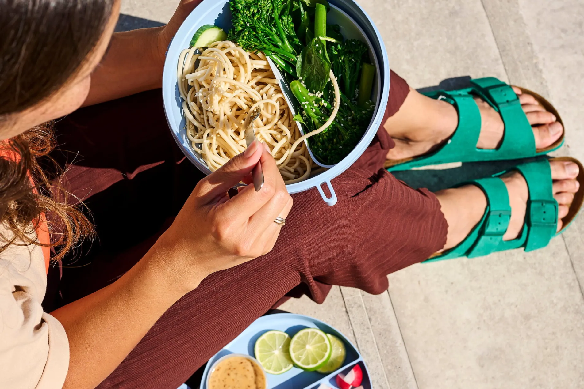 Mepal Bento-Lunchbowl Vita - Nordic blue Best
