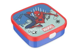 Mepal Brotdose groß mit Bento-Einsatz und Gabel Campus - Spiderman Clearance