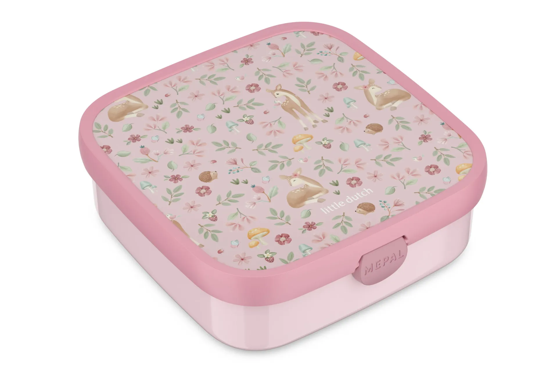 Mepal Brotdose groß mit Bento-Einsatz und Gabel Campus - Little Dutch - Fairy garden New