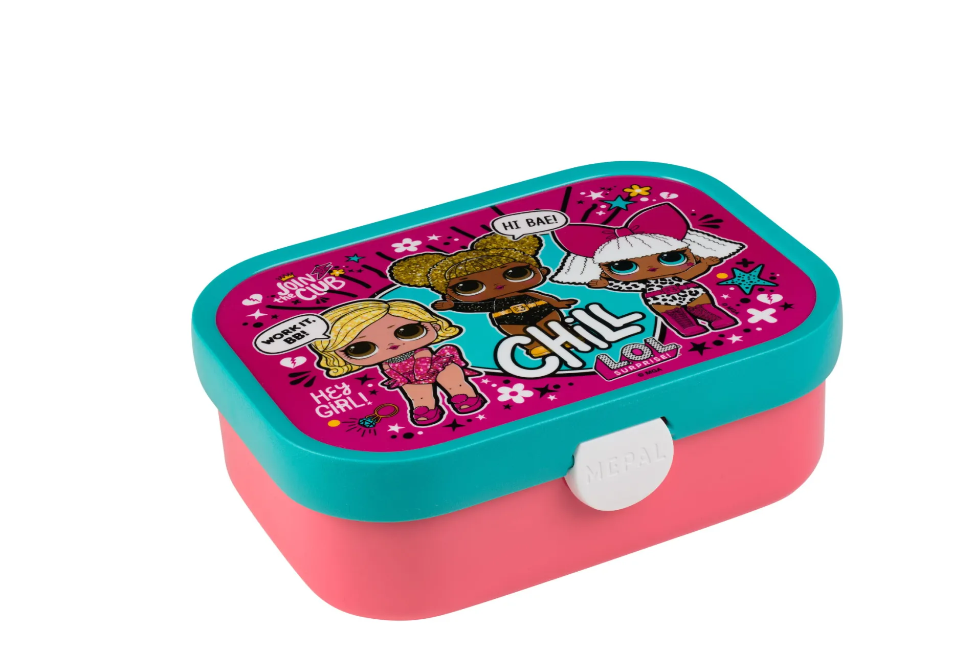 Mepal Campus Brotdose mit Bento-Einsatz und Gabel - L.O.L. Surprise LOL Surprise Best