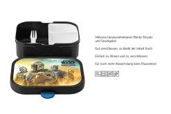 Mepal Campus Brotdose mit Bento-Einsatz und Gabel - Star Wars Hot