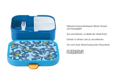 Mepal Campus Brotdose mit Bento-Einsatz und Gabel - Stitch Discount