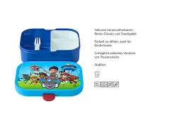 Mepal Campus Brotdose mit Bento-Einsatz und Gabel - Paw Patrol Pups Online