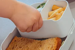 Mepal Campus Brotdose mit Bento-Einsatz und Gabel - Cool blue Outlet