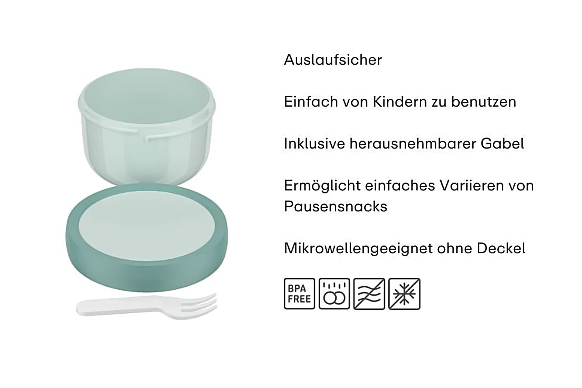Mepal Campus Fruchtbox 300 ml mit Gabel – Hot Wheels Clearance