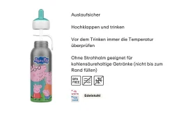 Mepal Campus Thermoflasche Flip-Up 350 ml - Peppa Pig