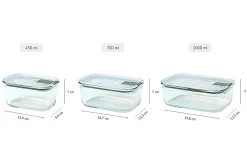 Mepal Glas Frischhaltedose EasyClip 700 ml - Nordic sage Online