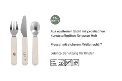 Mepal Kinderbesteck-Set Mio 3-teilig - Flowers & Butterflies Flowers & Butterflies Hot