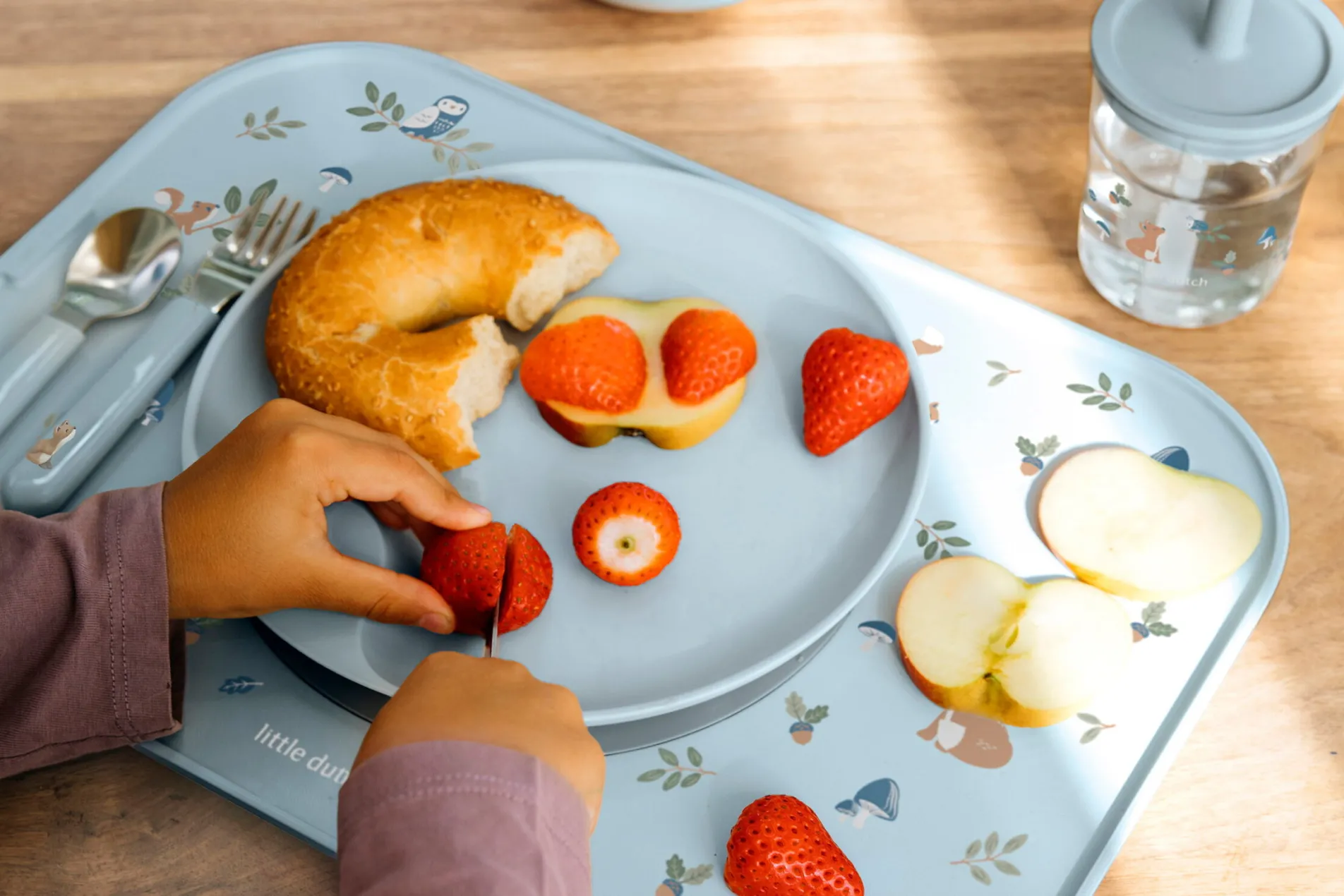 Mepal Kinderbesteck-Set Mio 3-teilig - Flowers & Butterflies Flowers & Butterflies Hot