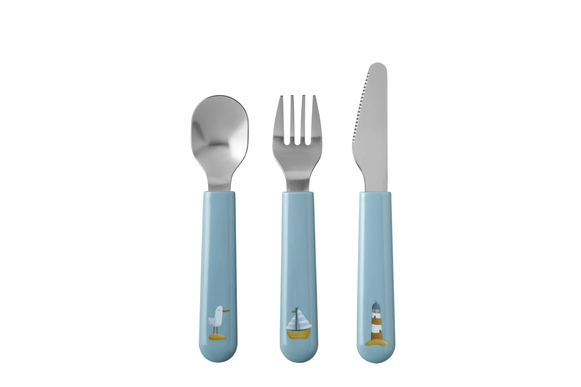 Mepal Kinderbesteck-Set Mio 3-teilig - Sailors Bay Hot