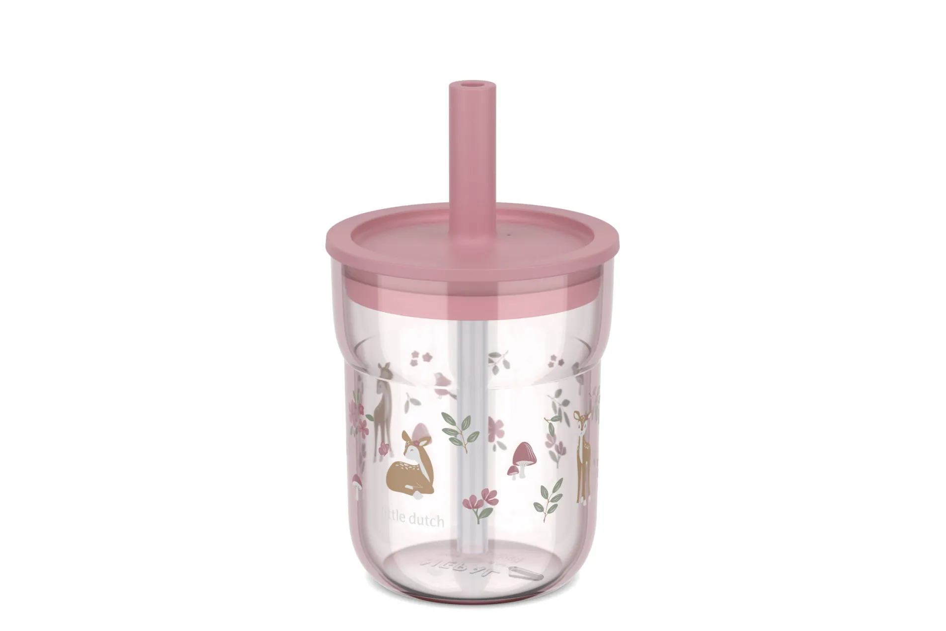 Mepal Kinder-Trinkglas Mio 250 ml mit Strohhalm - Fairy garden Sale
