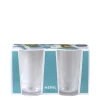 Mepal Kunststoffglas Flow 275 ml, Set mit 2 Stück Clearance