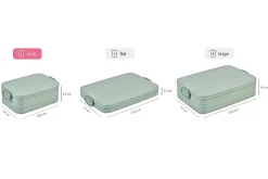 Mepal Lunchbox Take a Break flat - Vivid mauve Outlet