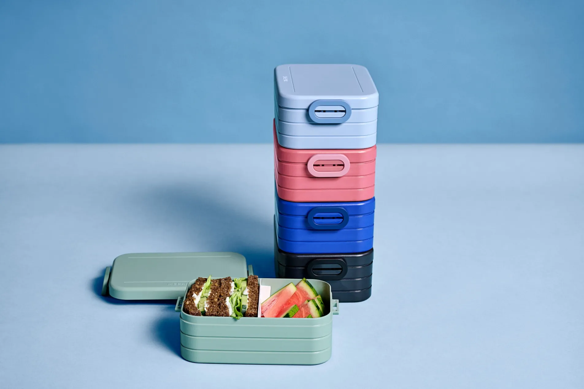 Mepal Lunchbox Take a Break midi - Nordic sage Best