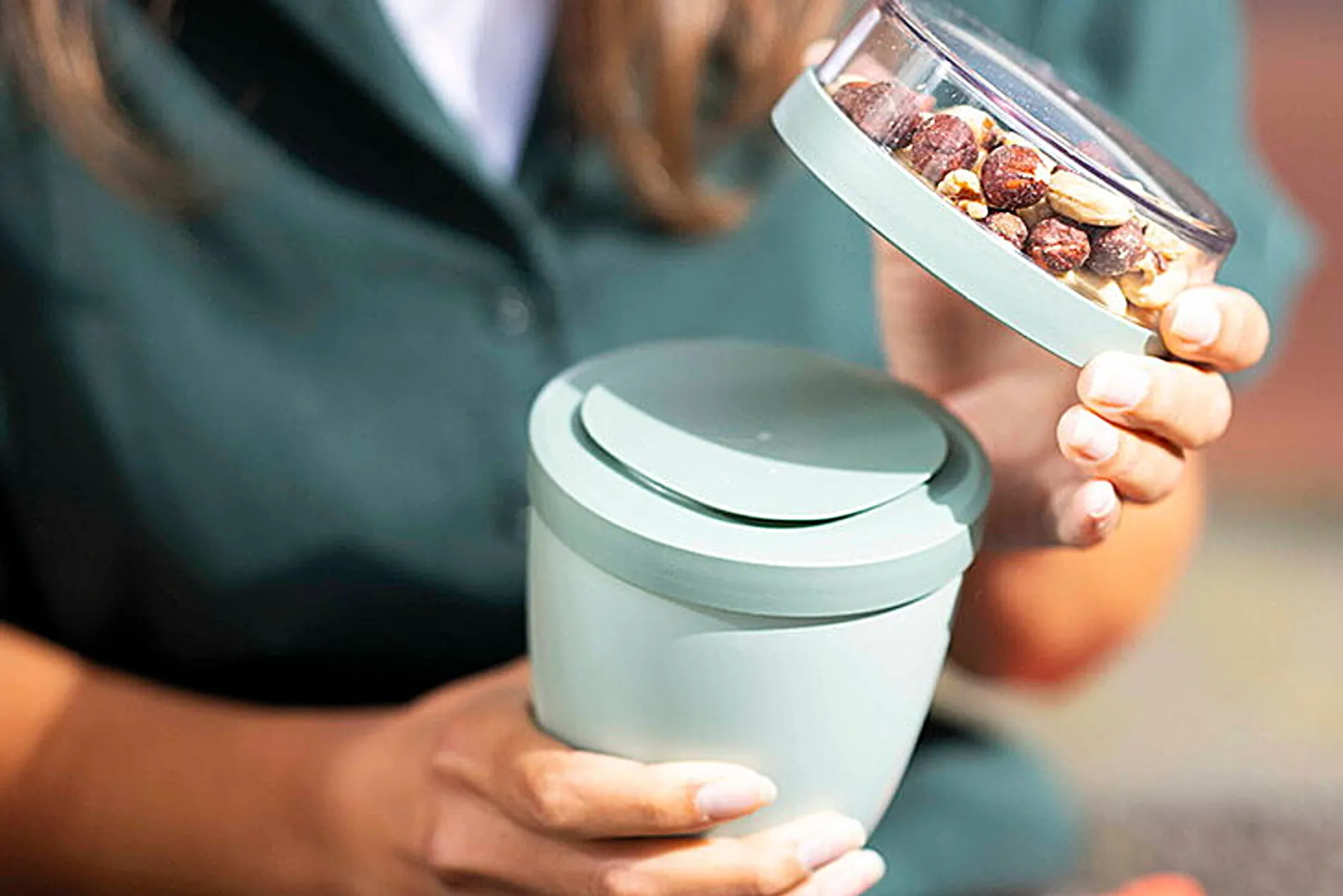 Mepal Lunchpot Ellipse mini - Vivid mauve Outlet