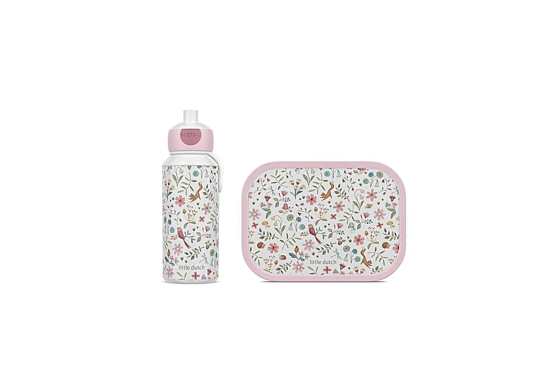 Mepal Lunchset Campus (Trinkflasche Pop-Up + Brotdose) Little Dutch - Fairy wonders Discount