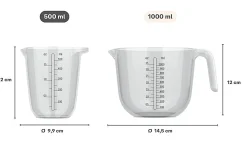 Mepal Messbecher Chef It 500 ml - Transparent Clearance