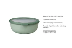 Mepal Multischüssel Cirqula 3000 ml - Nordic white Clearance