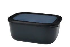 Mepal Multischüssel Cirqula rechteckig 3000 ml - Nordic black Hot