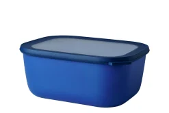 Mepal Multischüssel Cirqula rechteckig 3000 ml - Vivid blue