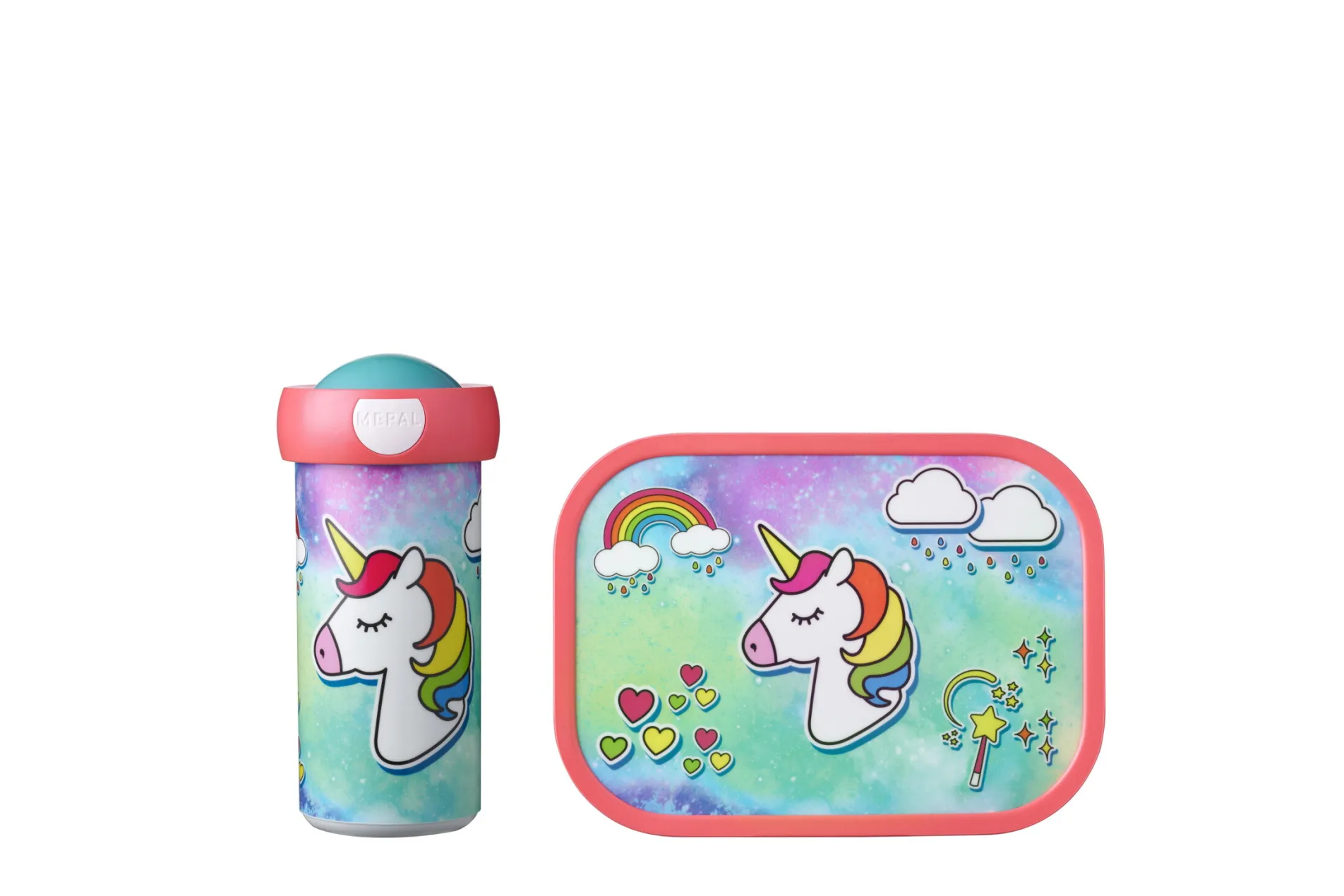 Mepal Pausenset Campus (Verschlussbecher + Brotdose) - Einhorn Unicorn Sale