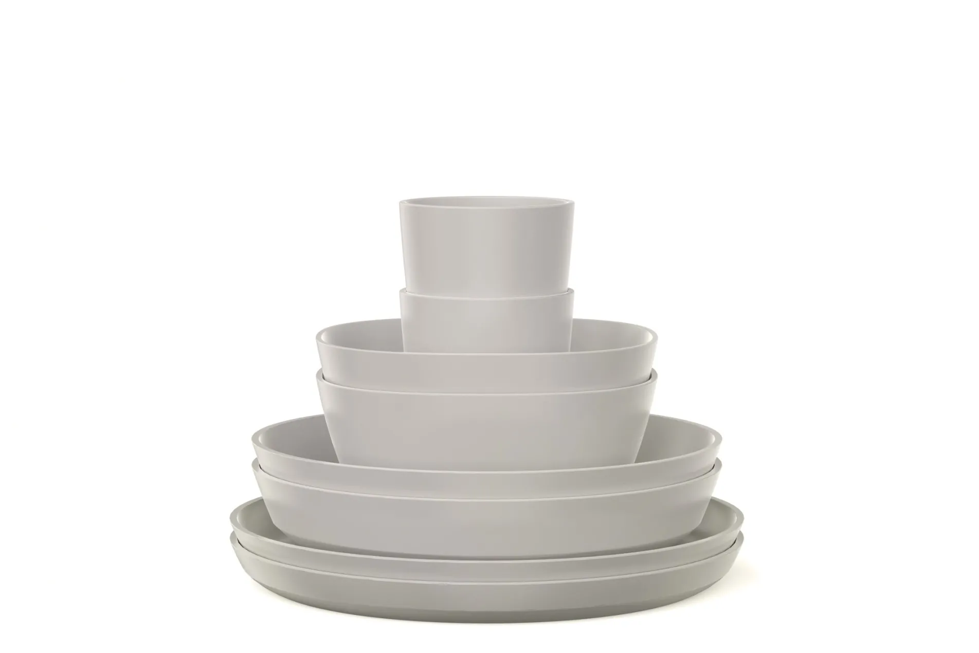 Mepal Promo Set Geschirr Silueta 8-tlg - Nordic white Sale