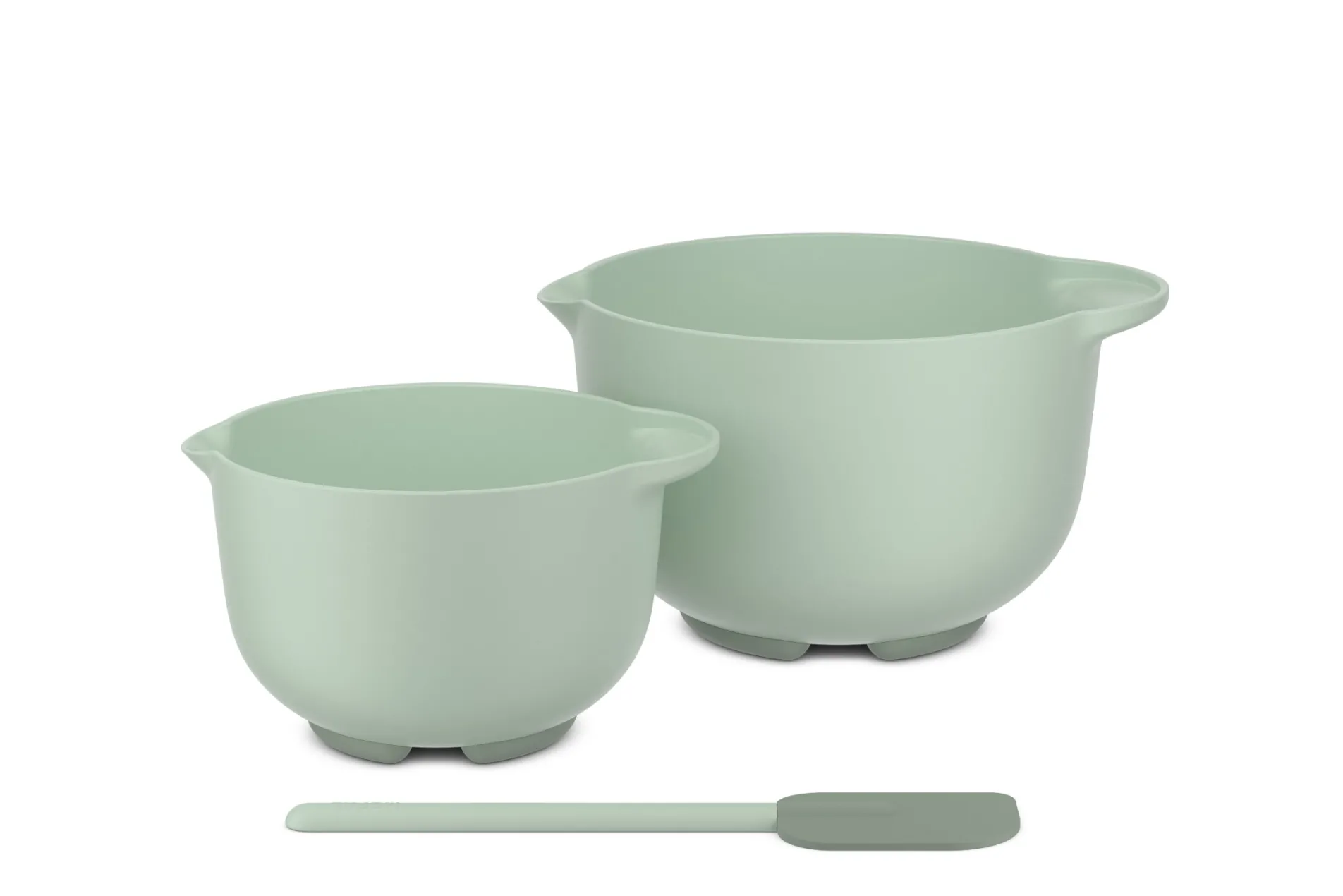 Mepal Promo-Set Rührschüssel Chef It 3-teilig (3000 ml + 1500 ml + Spatel) - Nordic sage Outlet