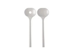 Mepal Salatbesteck Bloom, 2-teilig - Pebble white Discount