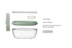 Mepal Salatbox Ellipse - Vivid blue Clearance