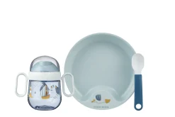 Mepal Set Babygeschirr Mio 3-teilig - Sailors Bay Hot