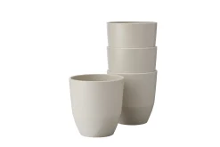 Mepal Set Becher Silueta 200 ml 4 Stück - Nordic white Discount