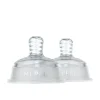 Mepal Set Flaschensauger Mio 2-teilig Medium Flow - transparent