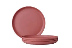 Mepal Set Frühstücksteller Silueta 230 mm 4 Stück - Vivid mauve