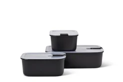 Mepal Set Frischhaltedose EasyClip 3-teilig (2x 700 ml + 1500 ml) - Nordic black Online