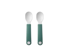 Mepal Set Lernlöffel Mio 2 Stück - Deep turquoise Best