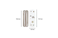 Mepal Set Lernlöffel Mio 2-teilig - Little Dutch - Fairy garden Clearance