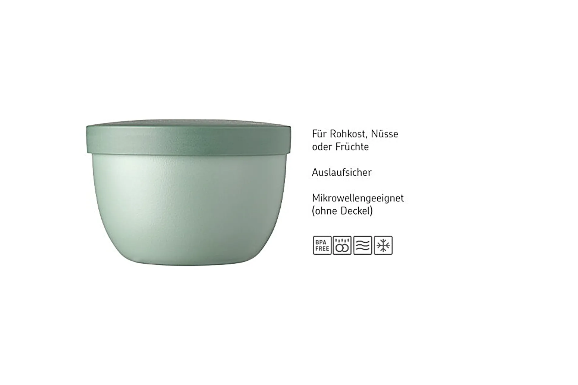 Mepal Snackpot Ellipse 350 ml - Nordic sage