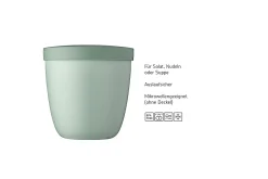 Mepal Snackpot Ellipse 500 ml - Vivid mauve Hot