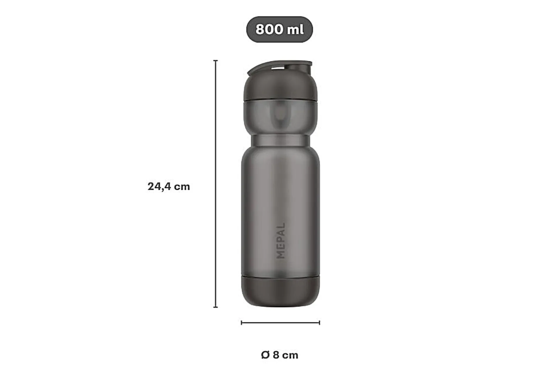 Mepal Sport Shaker 800 ml - Ceramic white Discount
