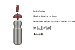 Mepal Sportflasche Pull 800 ml - Ceramic white Hot