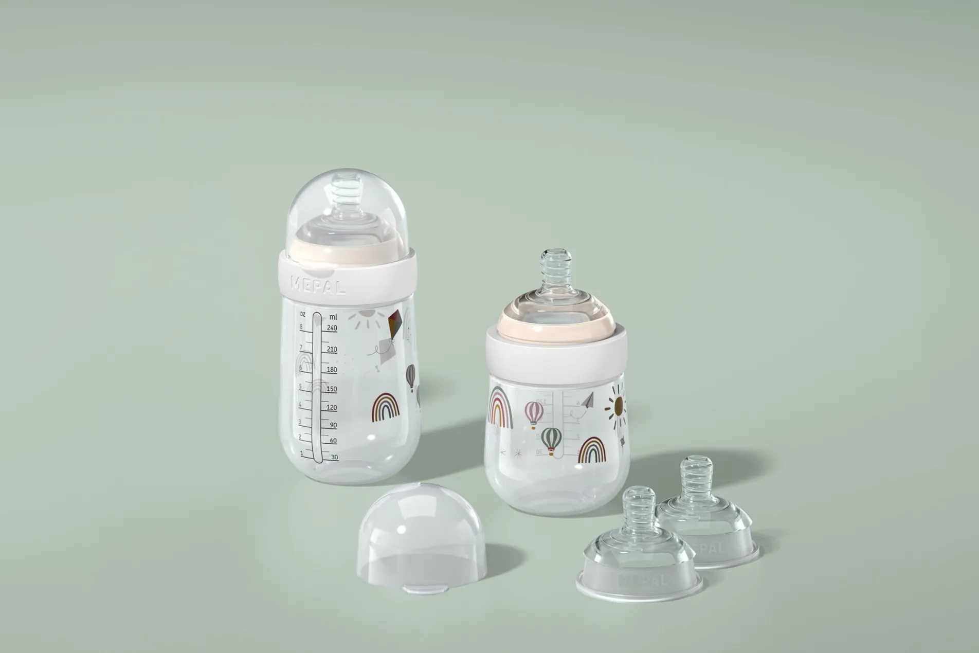 Mepal Starterset Babyflaschen Mio 4-teilig - Little Dutch - Forest friends Online