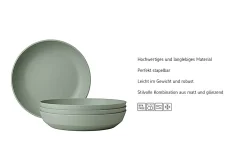 Mepal Suppenteller Silueta 210 mm - Nordic white New
