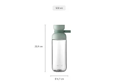 Mepal Trinkflasche Vita 500 ml - Nordic black New